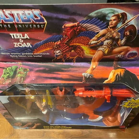 🔥 Teela & Zoar He-Man Masters Of The Universe Origins MOTU Action Figures 🔥 - Picture 11 of 12